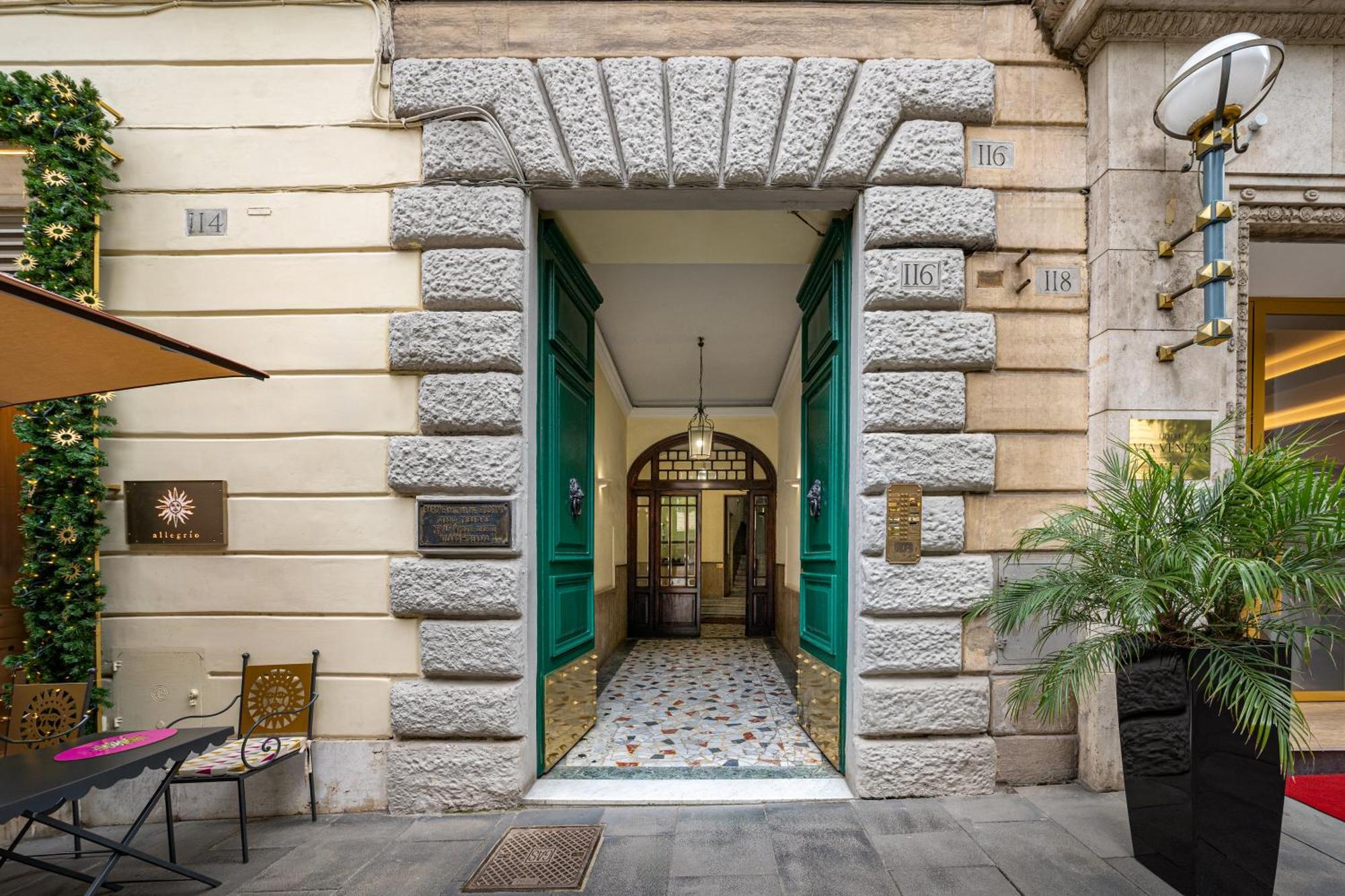 Via Veneto 116 Suites - Guest House Rom Exterior foto